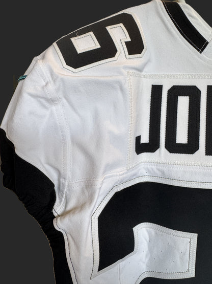 Antonio Johnson GAME USED 💪 10/13/24 Jacksonville Jaguars 🐆 Nike NFL Jersey 👕 vs. Chicago Bears Also includes PSA authentication 🛡️