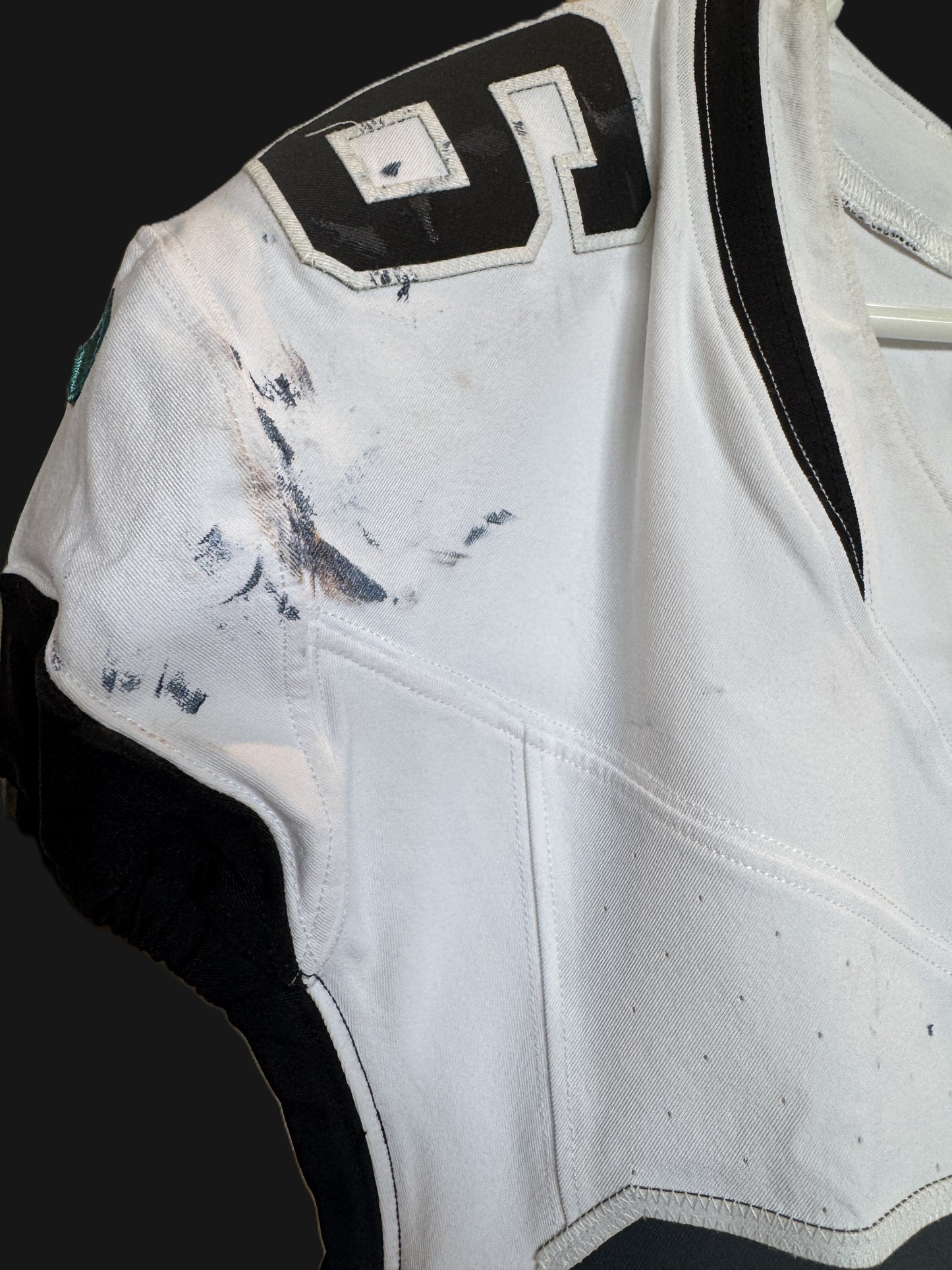 Antonio Johnson GAME USED 💪 10/13/24 Jacksonville Jaguars 🐆 Nike NFL Jersey 👕 vs. Chicago Bears Also includes PSA authentication 🛡️