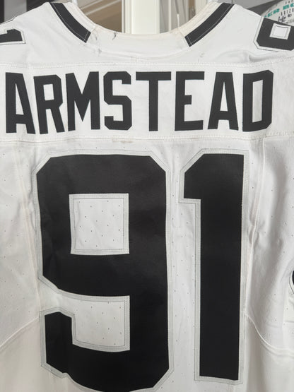 Arik Armstead GAME-USED💪10/13/24 Jacksonville Jaguars🐆NFL Jersey👕vs.Bears🌍