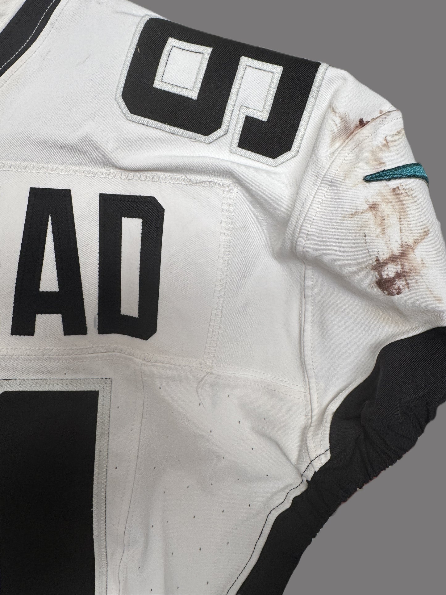 Arik Armstead GAME-USED💪10/13/24 Jacksonville Jaguars🐆NFL Jersey👕vs.Bears🌍