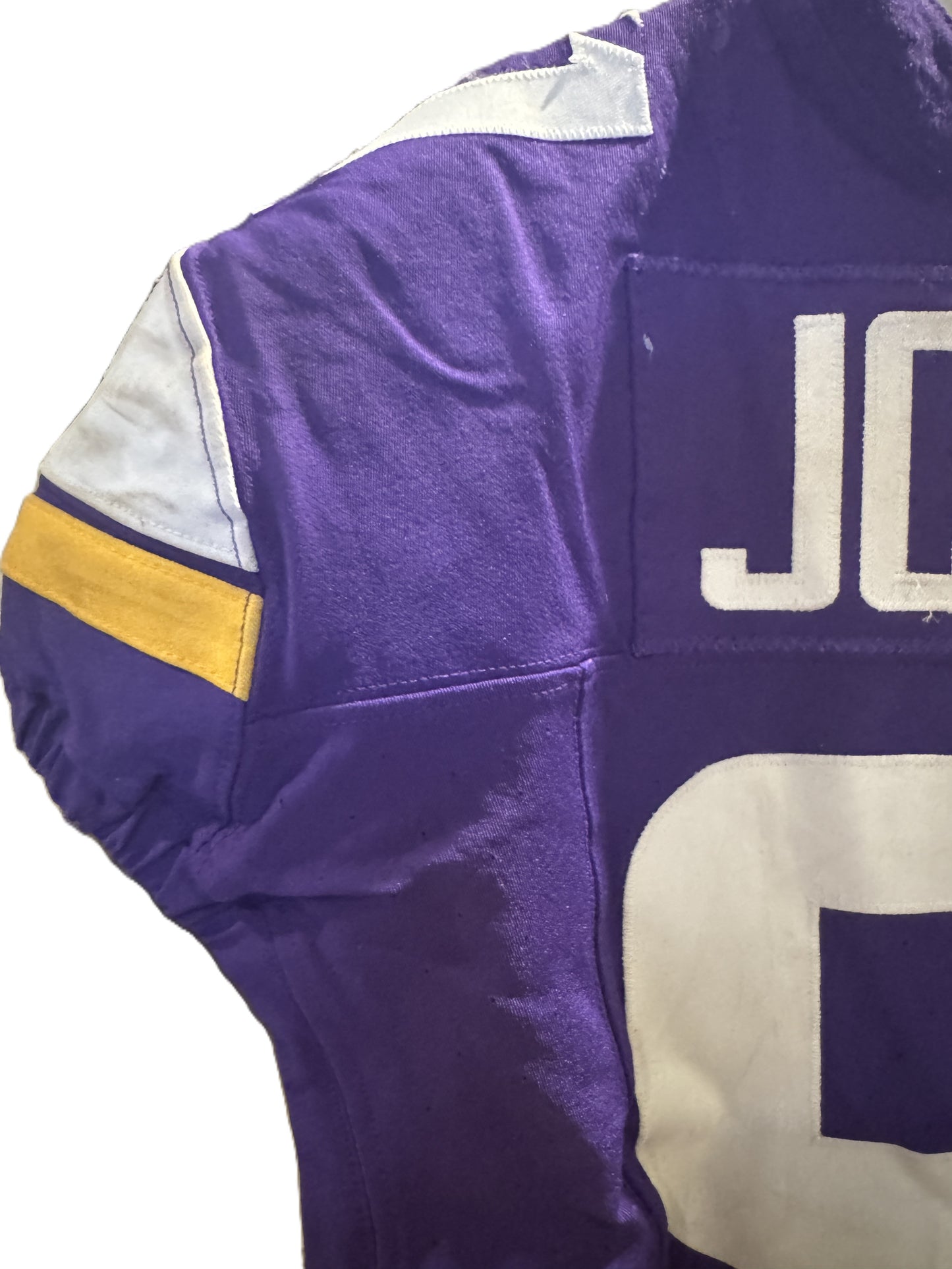 Pat Jones II GAME USED 10/06/24 PHOTO MATCHED 📸 Minnesota Vikings 👕 Jersey vs. New York Jets London Game ✅ Inc. PSA Authenticity
