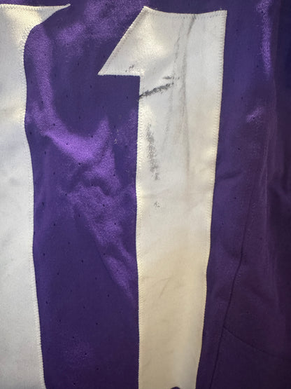 Pat Jones II GAME USED 10/06/24 PHOTO MATCHED 📸 Minnesota Vikings 👕 Jersey vs. New York Jets London Game ✅ Inc. PSA Authenticity