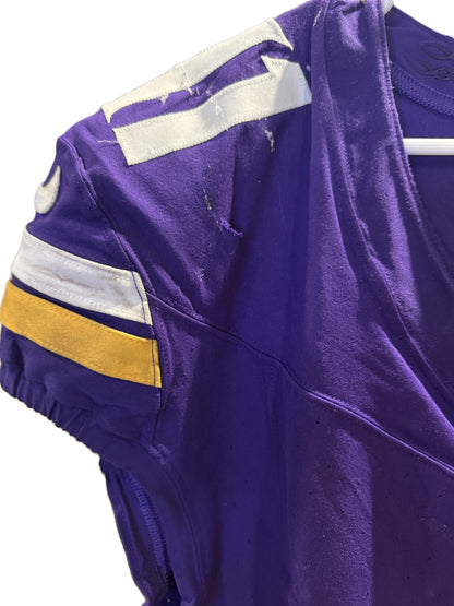 Pat Jones II GAME USED 10/06/24 PHOTO MATCHED 📸 Minnesota Vikings 👕 Jersey vs. New York Jets London Game ✅ Inc. PSA Authenticity