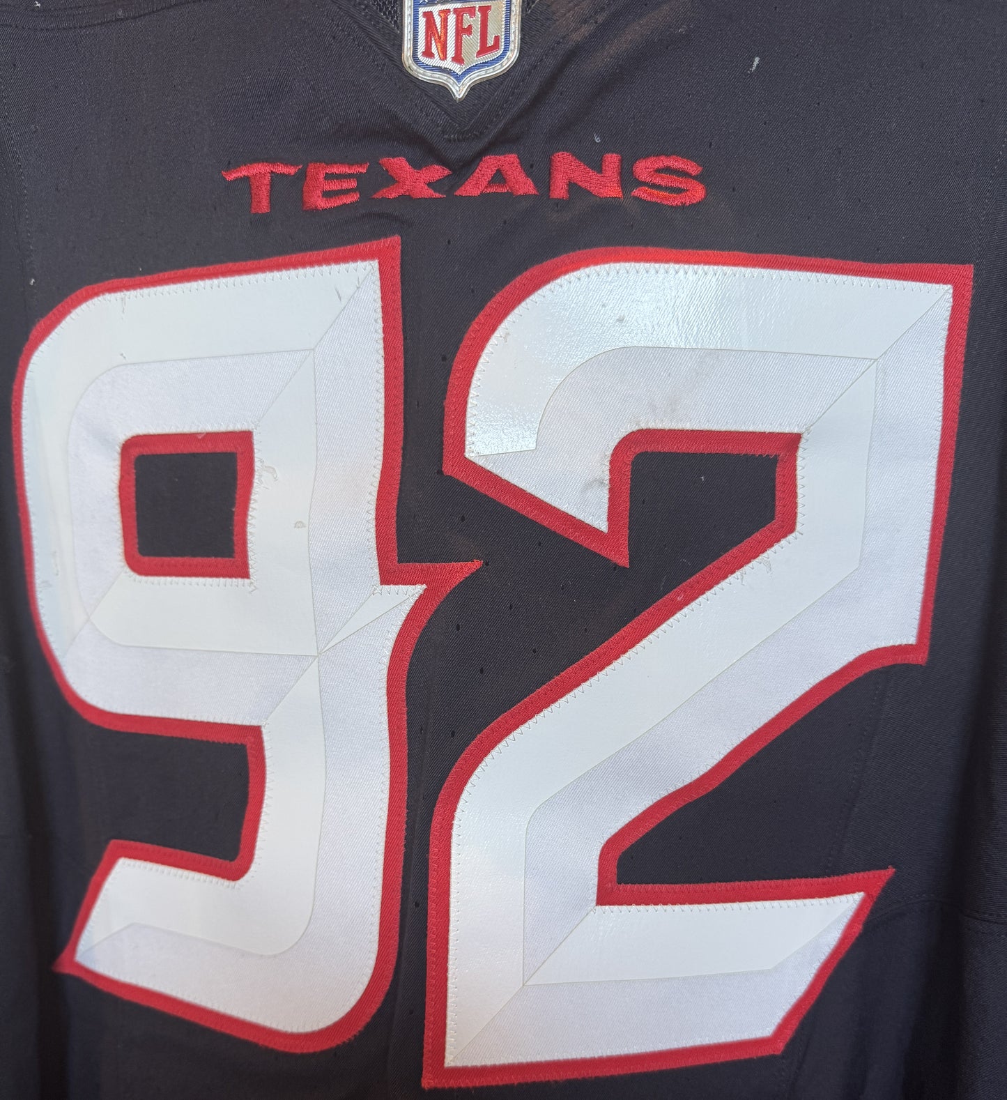 Dylan Horton GAME USED💪09/28/2025 Houston Texans Nike NFL Jersey🎽vs. Tennessee Titans Also includes COA 🛡️