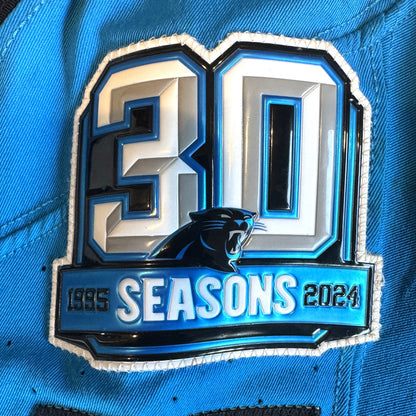 Feleipe Franks GAME WORN 💪 11/10/24 Carolina Panthers 🐆 NFL Jersey 👕 vs. Giants – NFL Munich Game - PSA Certified