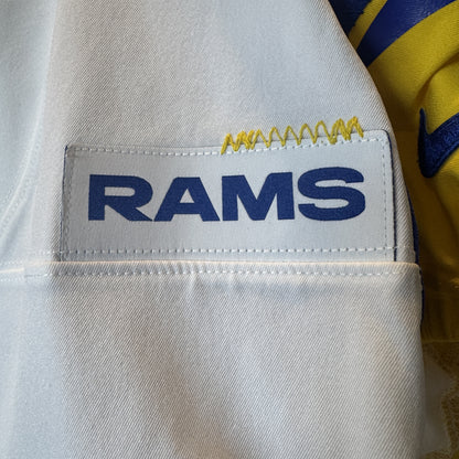 Michael Hoecht GAME-ISSUED💪Los Angeles Rams🐏NFL On-Field Jersey👕Inc.COA📄