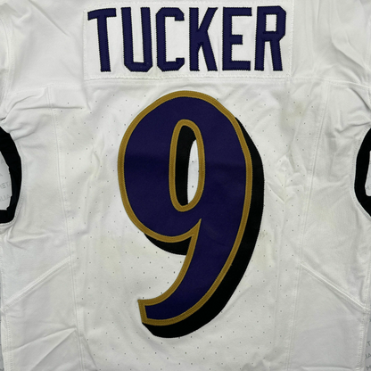 Justin Tucker GAME WORN💪11/17/24 Baltimore Ravens💜NFL Jersey + Pants set vs. Steelers