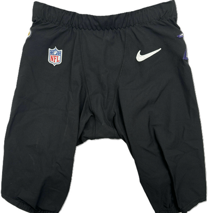 Justin Tucker GAME WORN💪11/17/24 Baltimore Ravens💜NFL Jersey + Pants set vs. Steelers