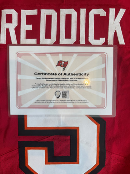 Haason Reddick GAME-WORN💪09/15/25 Tampa Bay Buccaneers On-Field NFL Jersey👕