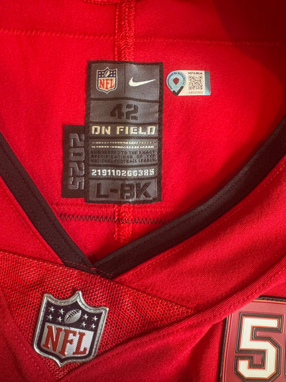 Haason Reddick GAME-WORN💪09/15/25 Tampa Bay Buccaneers On-Field NFL Jersey👕