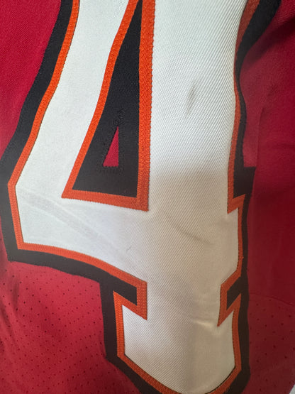 Sean Tucker GAME-WORN💪09/15/25 Tampa Bay Buccaneers🏴‍☠On-Field NFL Jersey👕vs.Houston Texans