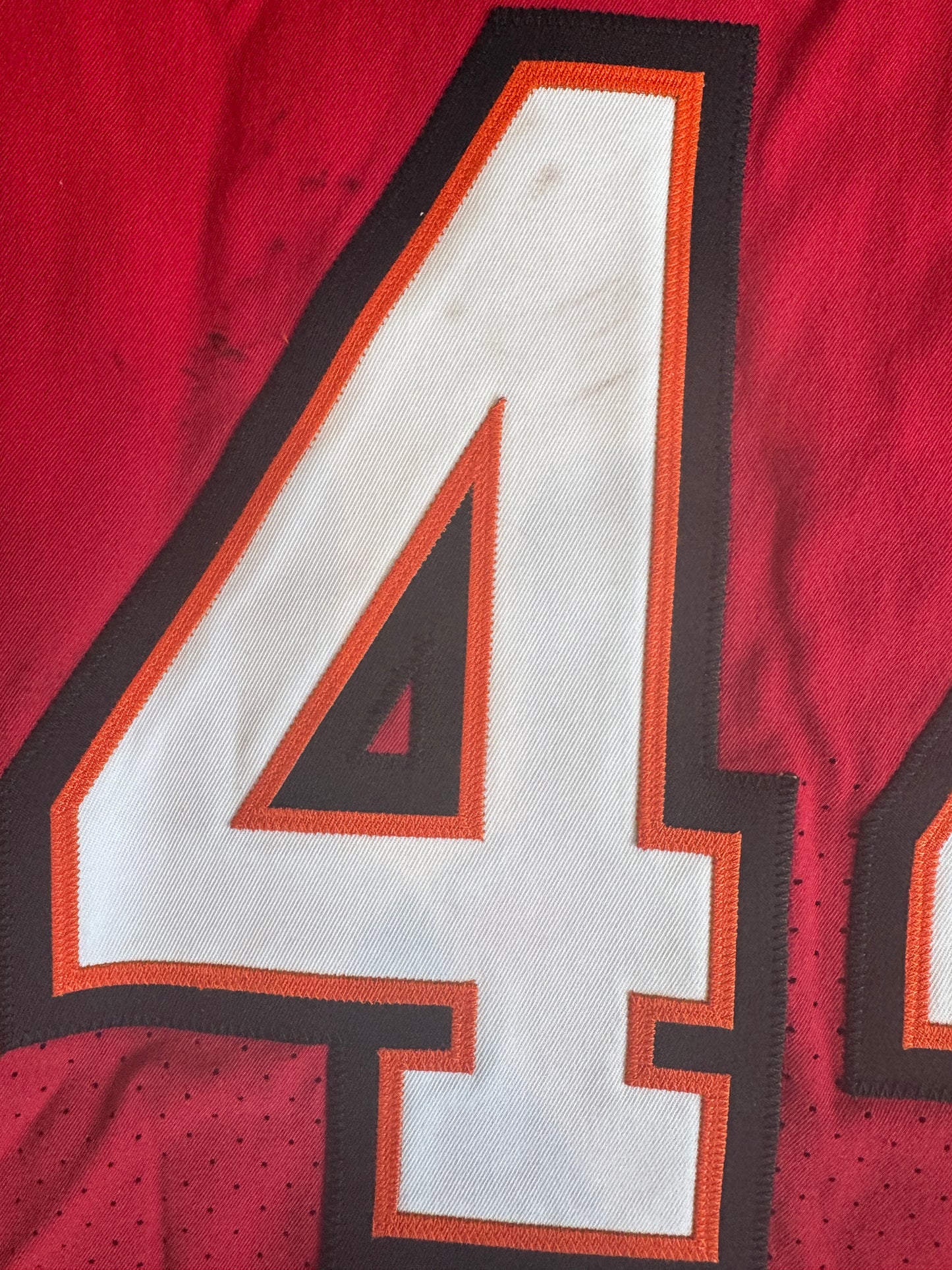 Sean Tucker GAME-WORN💪09/15/25 Tampa Bay Buccaneers🏴‍☠On-Field NFL Jersey👕vs.Houston Texans
