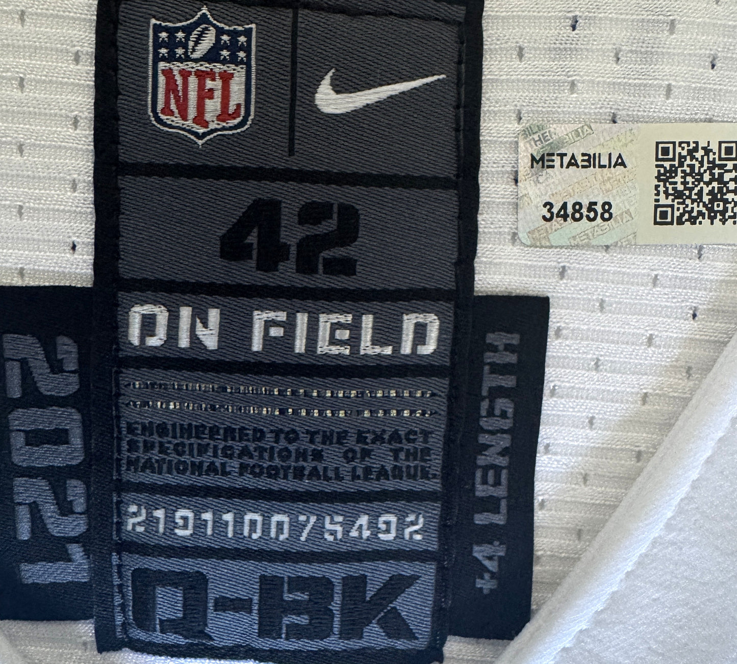 Matt Ryan TEAM ISSUED 💪 Indianapolis Colts 🐎 Nike NFL Jersey 👕Also  Includes COA 🛡️ and Captain's Patch