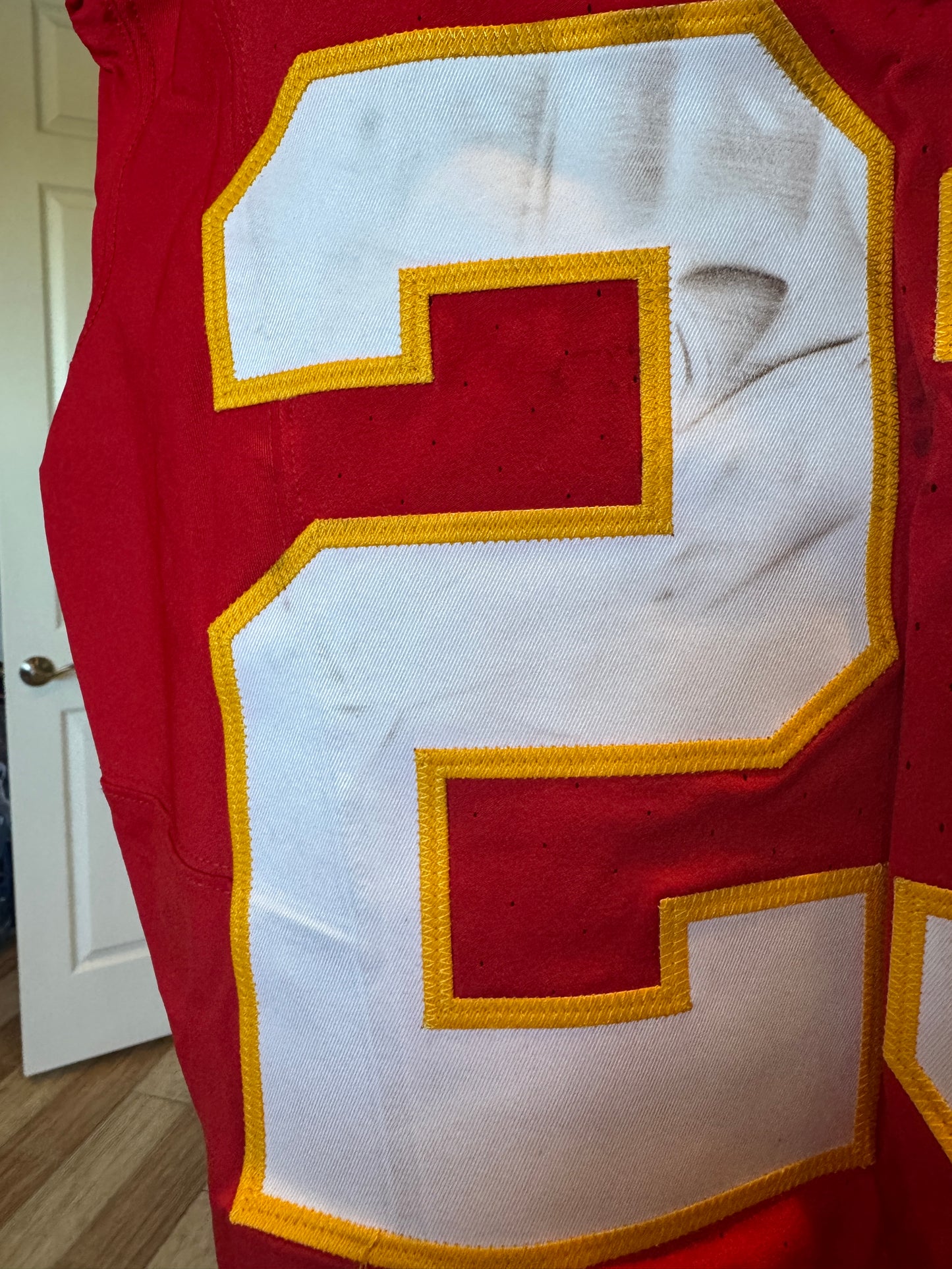 Drue Tranquill GAME-USED💪09/28/25 Kansas City Chiefs NFL Jersey🎽vs. Baltimore Ravens