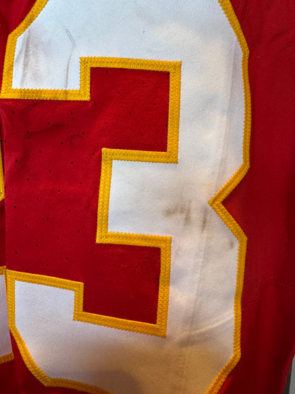 Drue Tranquill GAME-USED💪09/28/25 Kansas City Chiefs NFL Jersey🎽vs. Baltimore Ravens