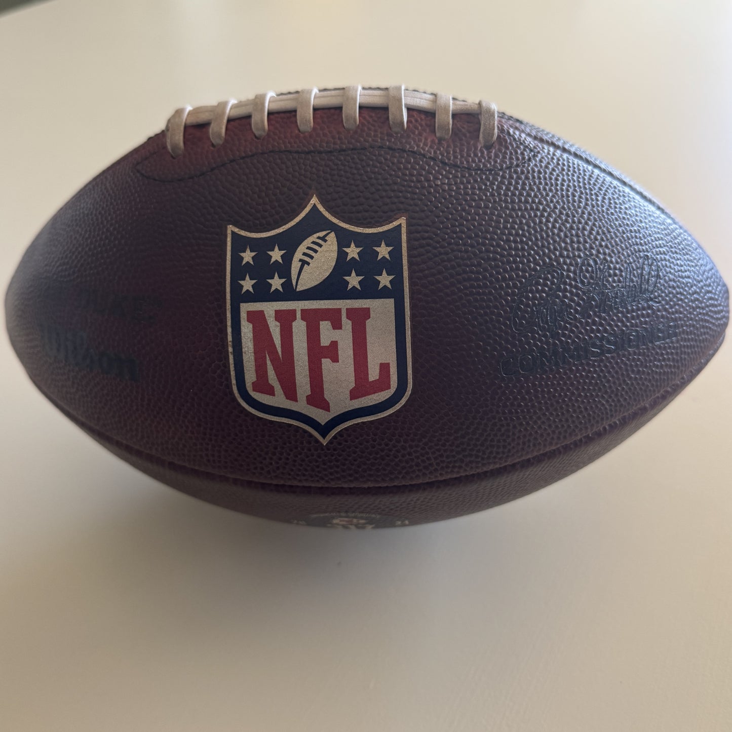 Andy Reid Hand-Signed + Inscribed "12th Chiefs Season" Game-Used Ball 01/05/25 Kansas City Chiefs vs. Denver Broncos