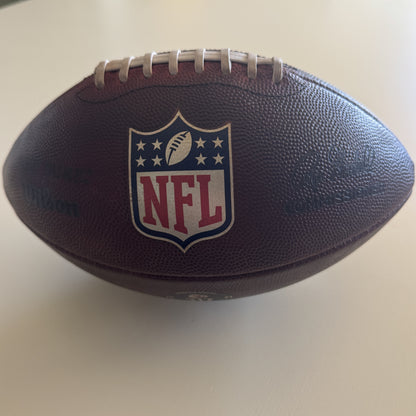 Andy Reid Hand-Signed + Inscribed "12th Chiefs Season" Game-Used Ball 01/05/25 Kansas City Chiefs vs. Denver Broncos