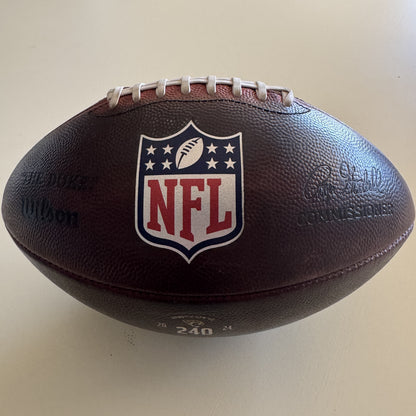 Brian Thomas Jr. Signed + GAME-USED 💪 12/01/24 Jacksonville Jaguars 🐆 NFL Wilson Ball 🏈 vs. Houston Texans