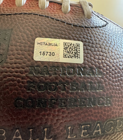 Brian Thomas Jr. Signed + GAME-USED 💪 12/01/24 Jacksonville Jaguars 🐆 NFL Wilson Ball 🏈 vs. Houston Texans