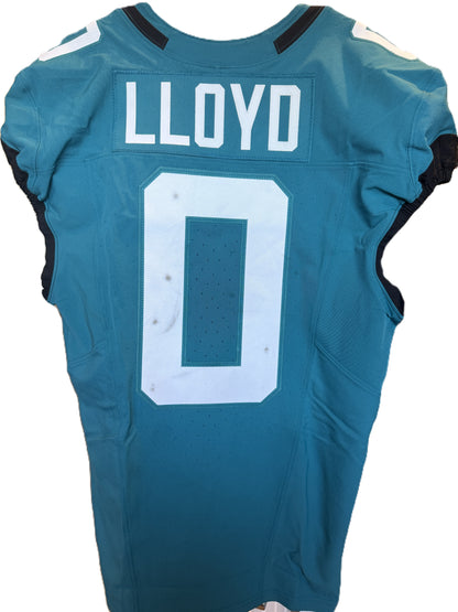 Devin Lloyd GAME-WORN 10/12/25 Jacksonville Jaguars🐆NFL Nike Jersey👕vs. Seahawks