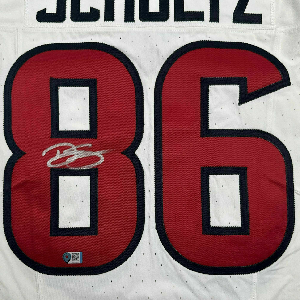 Dalton Schultz SIGNED + TEAM ISSUED Houston Texans Nike NFL Jersey includes COA
