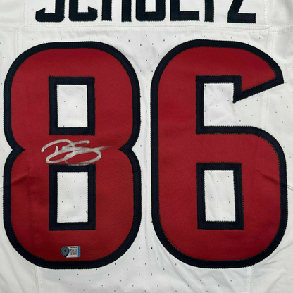 Dalton Schultz SIGNED + TEAM ISSUED Houston Texans Nike NFL Jersey includes COA