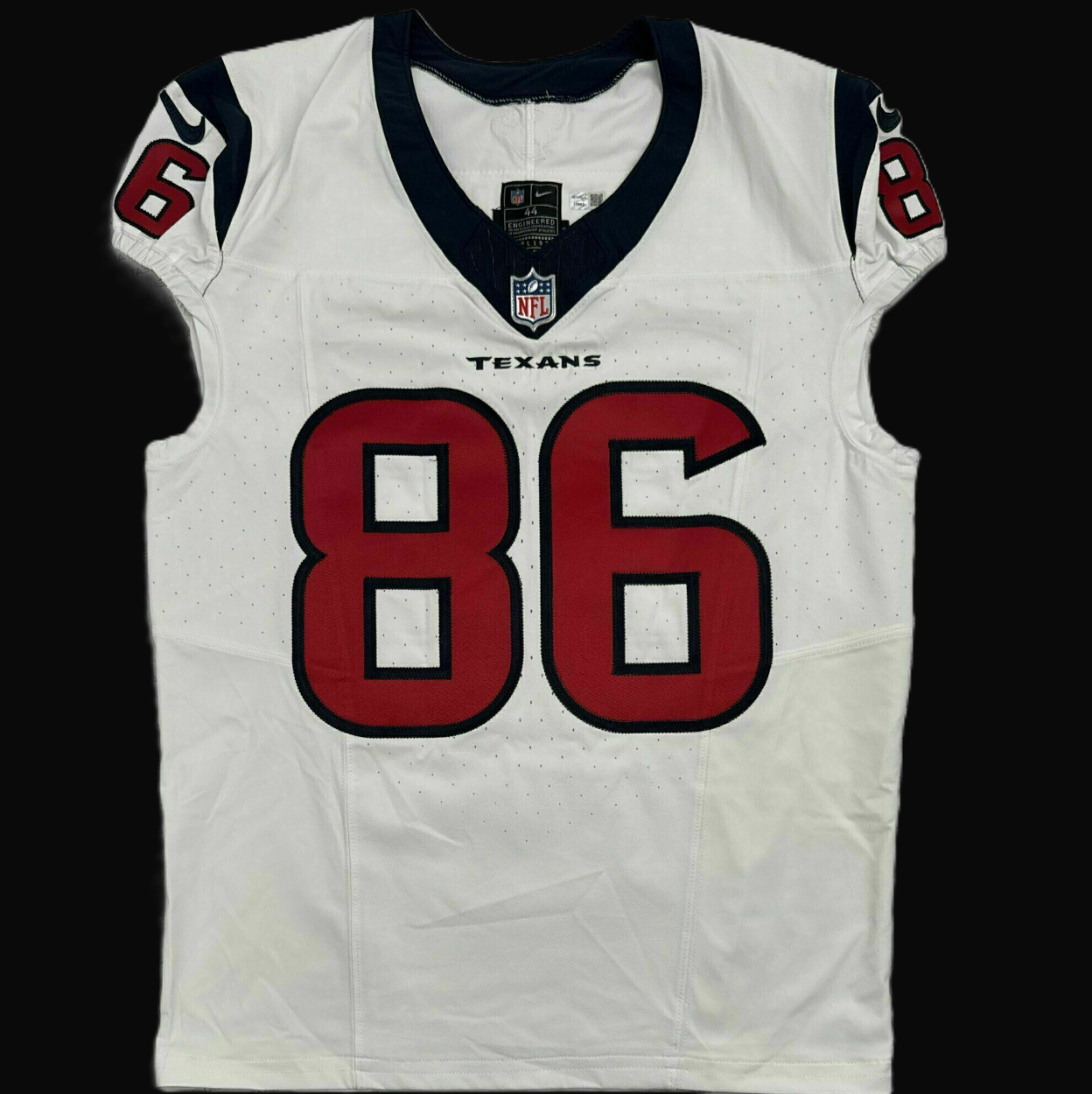 Dalton Schultz SIGNED + TEAM ISSUED Houston Texans Nike NFL Jersey includes COA