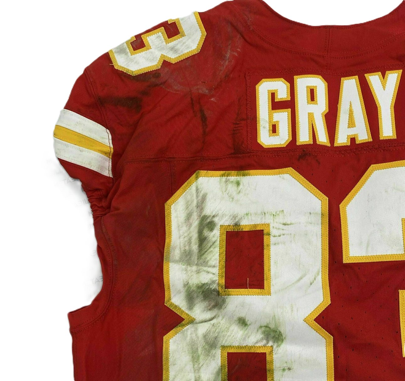 Noah Gray GAME WORN 10/27/25 Kansas City Chiefs Nike NFL Jersey vs. Commanders Inc. COA 🛡️