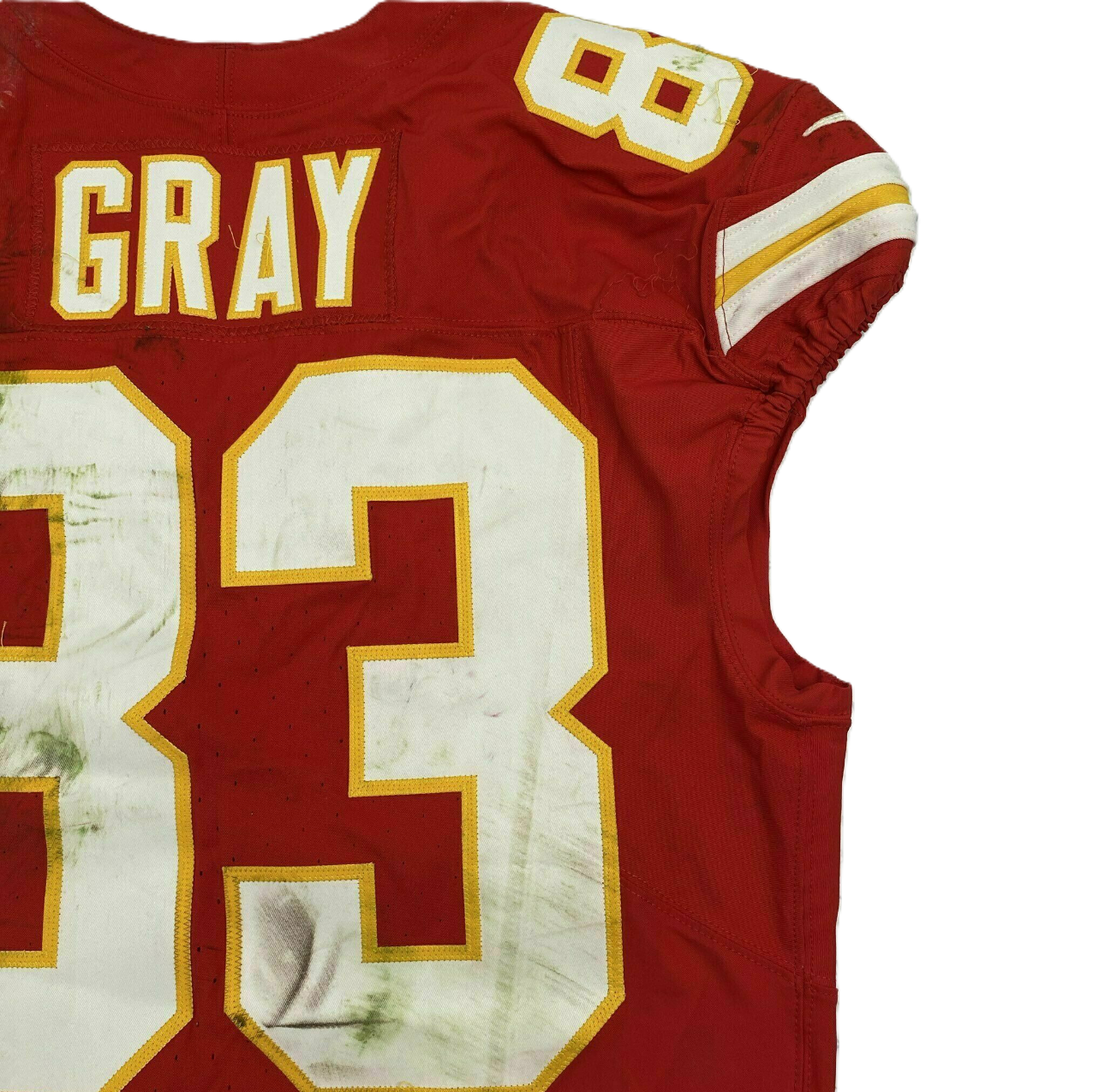 Noah Gray GAME WORN 10/27/25 Kansas City Chiefs Nike NFL Jersey vs. Commanders Inc. COA 🛡️