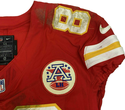 Noah Gray GAME WORN 10/27/25 Kansas City Chiefs Nike NFL Jersey vs. Commanders Inc. COA 🛡️