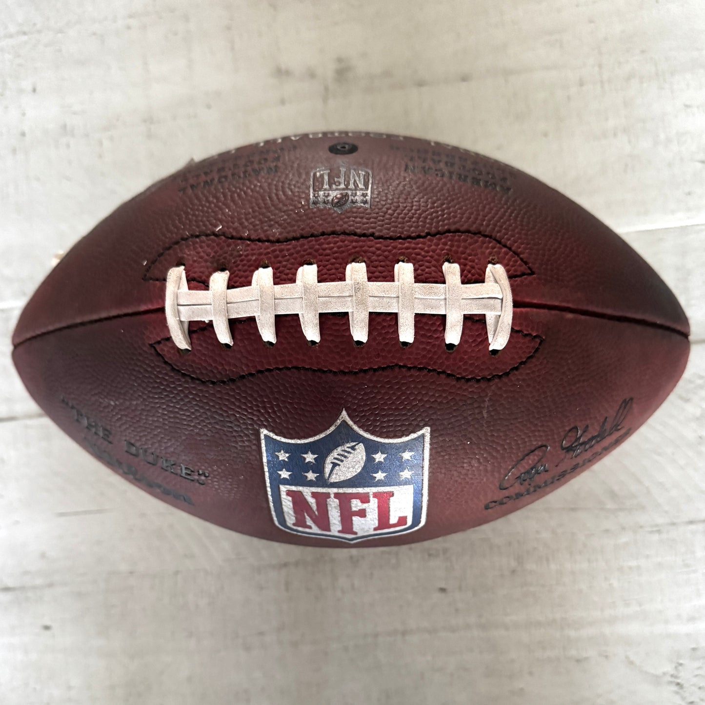 Chase Young GAME-USED & HAND-SIGNED Washington Commanders | NFL Wilson Duke Football – “2020 Rookie Season Game Used” Inscription | 10/11/20 vs. Rams | Fanatics COA ❤️💛