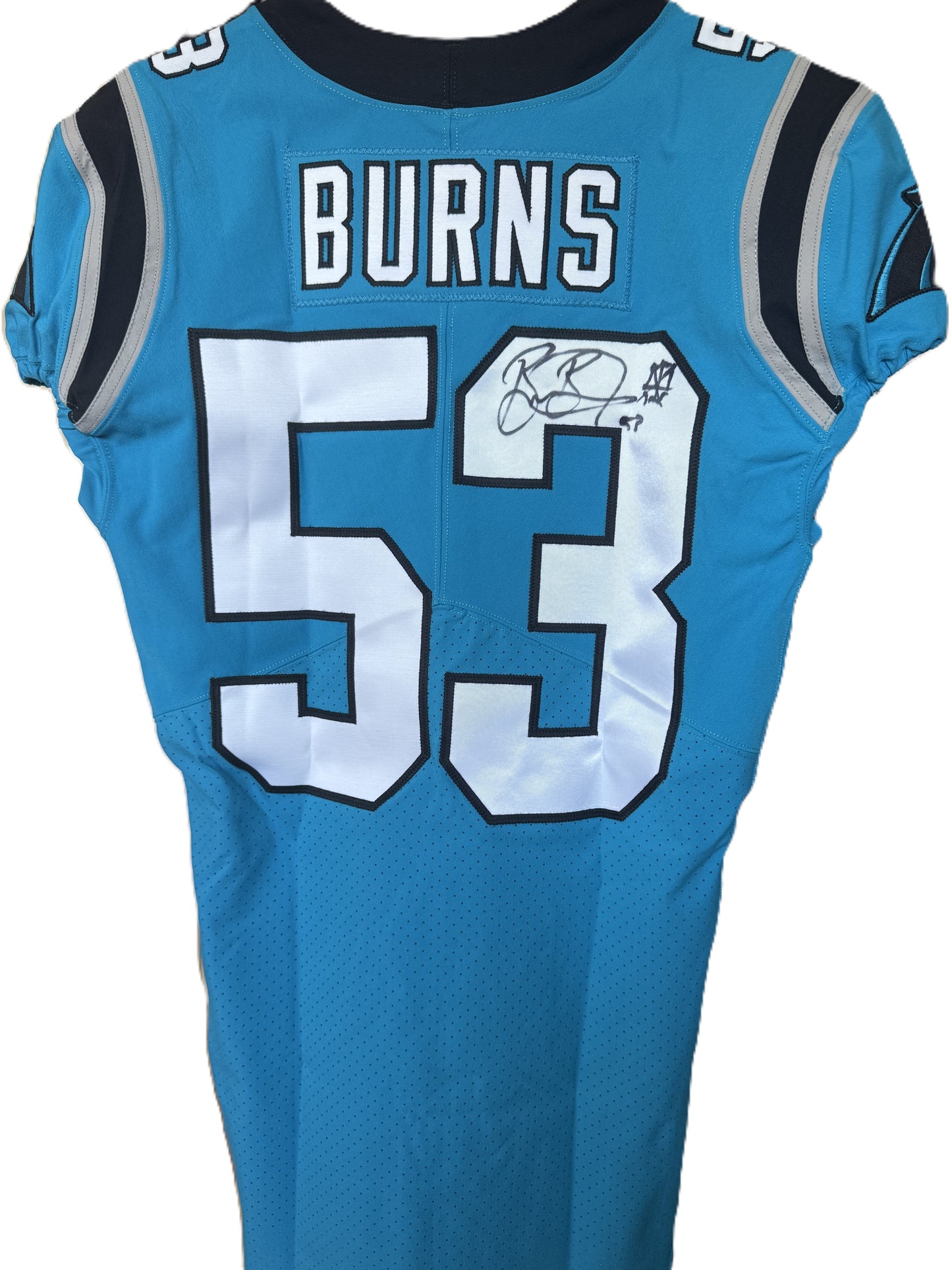 Brian Burns Hand Signed ✍️ AUTHENTIC 💪 Carolina Panthers On-Field NFL Jersey Inc. PSA Certification 🛡️