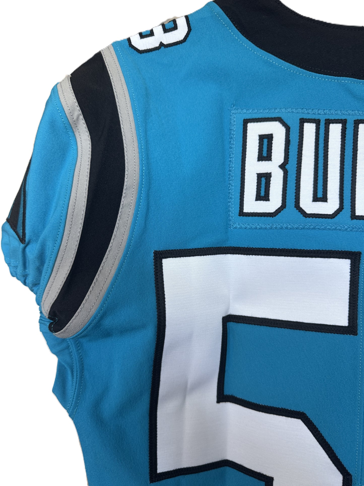 Brian Burns Hand Signed ✍️ AUTHENTIC 💪 Carolina Panthers On-Field NFL Jersey Inc. PSA Certification 🛡️