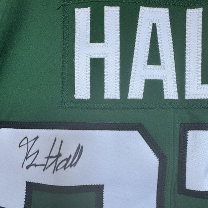 Bryce Hall Hand Signed AUTHENTIC 💪 New York Jets Jersey 👕 Also includes Professional Sports Authenticator COA 🛡️