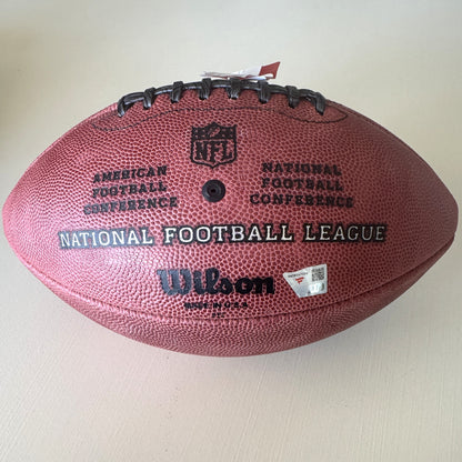 Brian Dawkins Signed ✍️Philadelphia Eagles Wilson Duke Metallic Football with "Weapon XIII" Inscription - Limited Edition 6 of 12⭐️