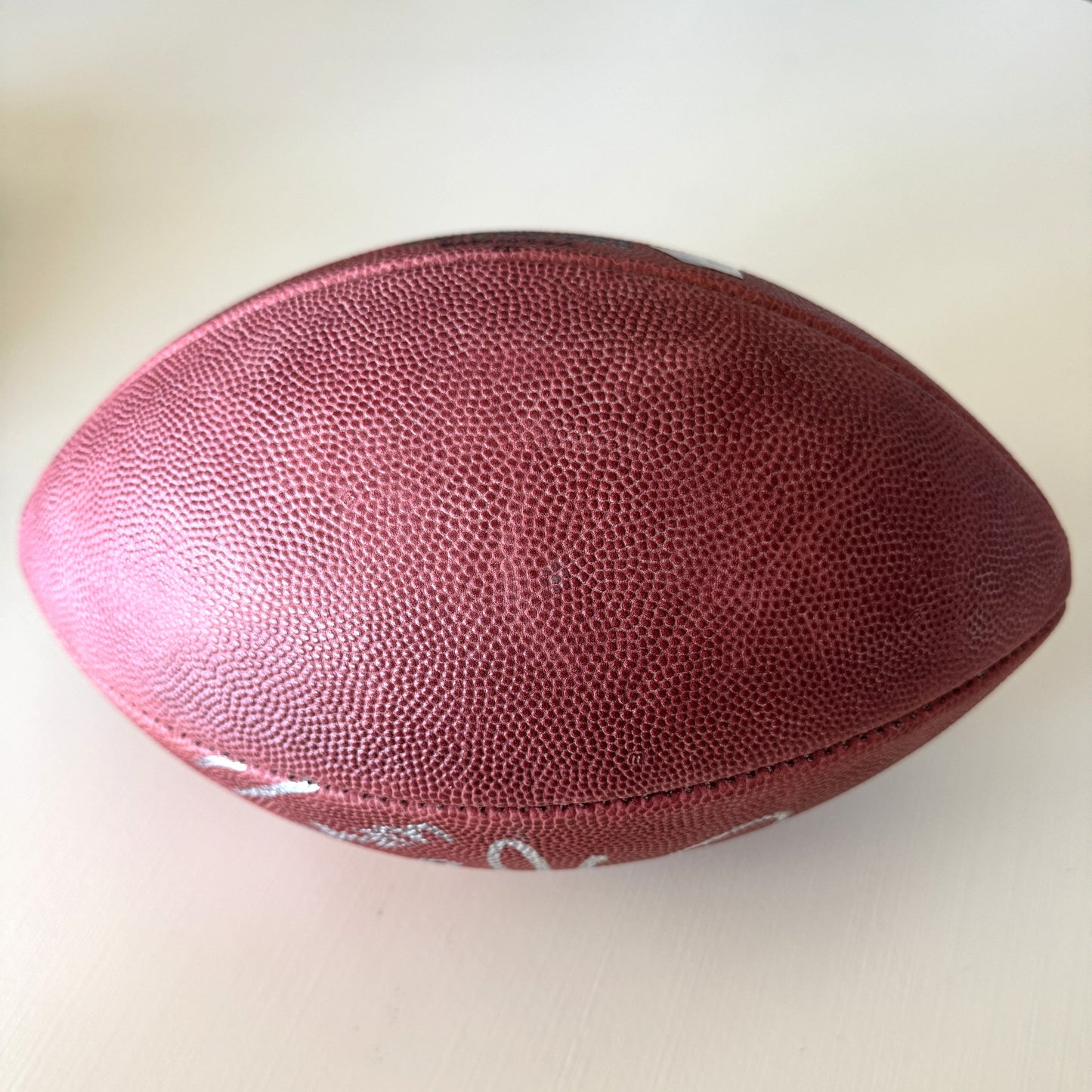 Brian Dawkins Signed ✍️Philadelphia Eagles Wilson Duke Metallic Football with "Weapon XIII" Inscription - Limited Edition 6 of 12⭐️