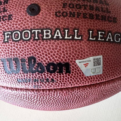 Brian Dawkins Signed ✍️Philadelphia Eagles Wilson Duke Metallic Football with "Weapon XIII" Inscription - Limited Edition 6 of 12⭐️