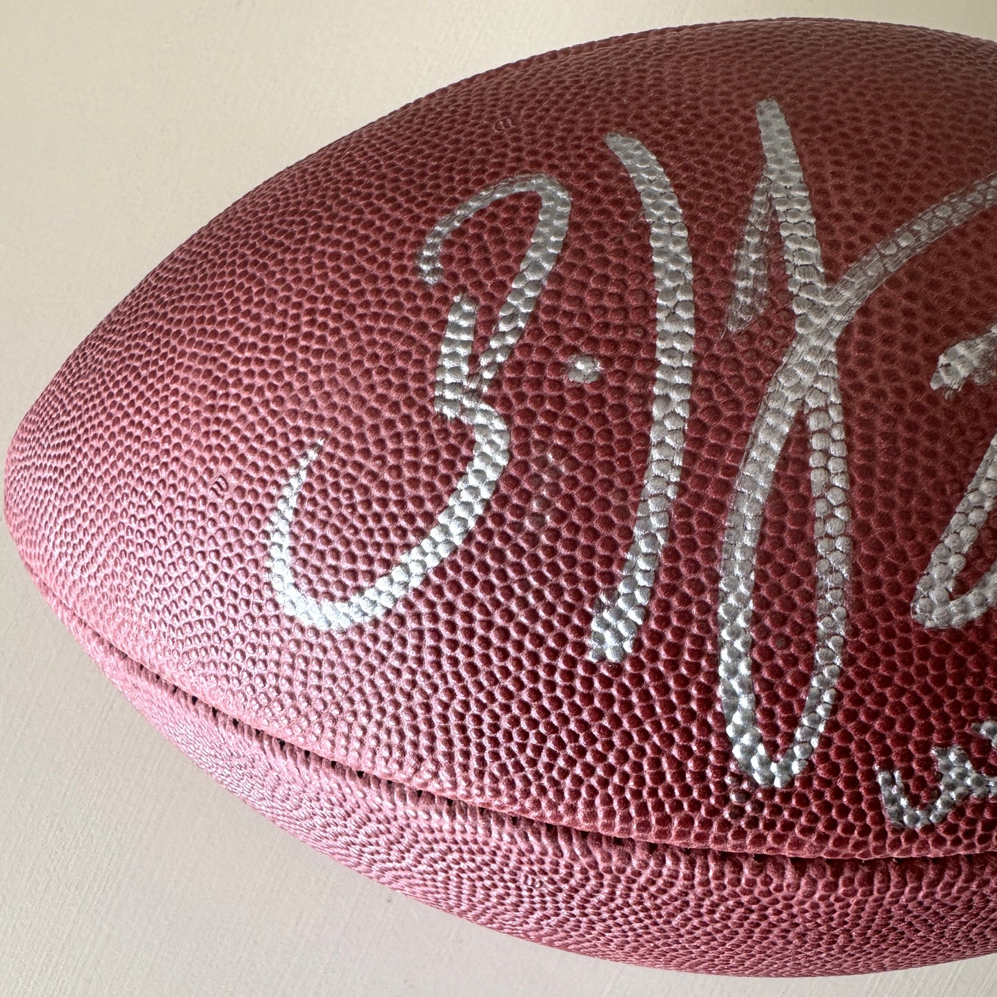 Brian Dawkins Signed ✍️Philadelphia Eagles Wilson Duke Metallic Football with "Weapon XIII" Inscription - Limited Edition 6 of 12⭐️