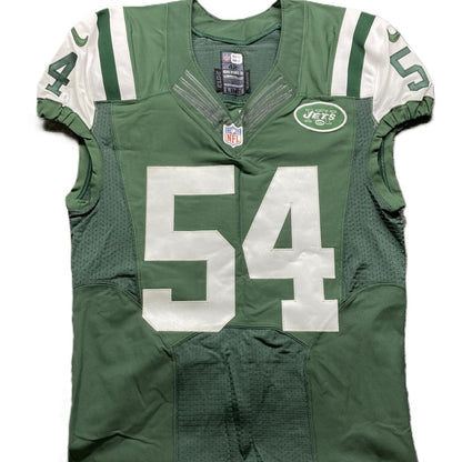 Bruce Carter GAME WORN 💪 New York Jets Nike NFL Jersey 👕 Also with PSA Certificate of Authenticity🛡️