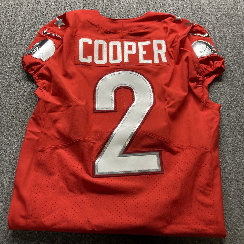 Amari Cooper Team-Issued 💪2024 Pro Bowl Games Cleveland Browns On-Field NFL Nike Jersey