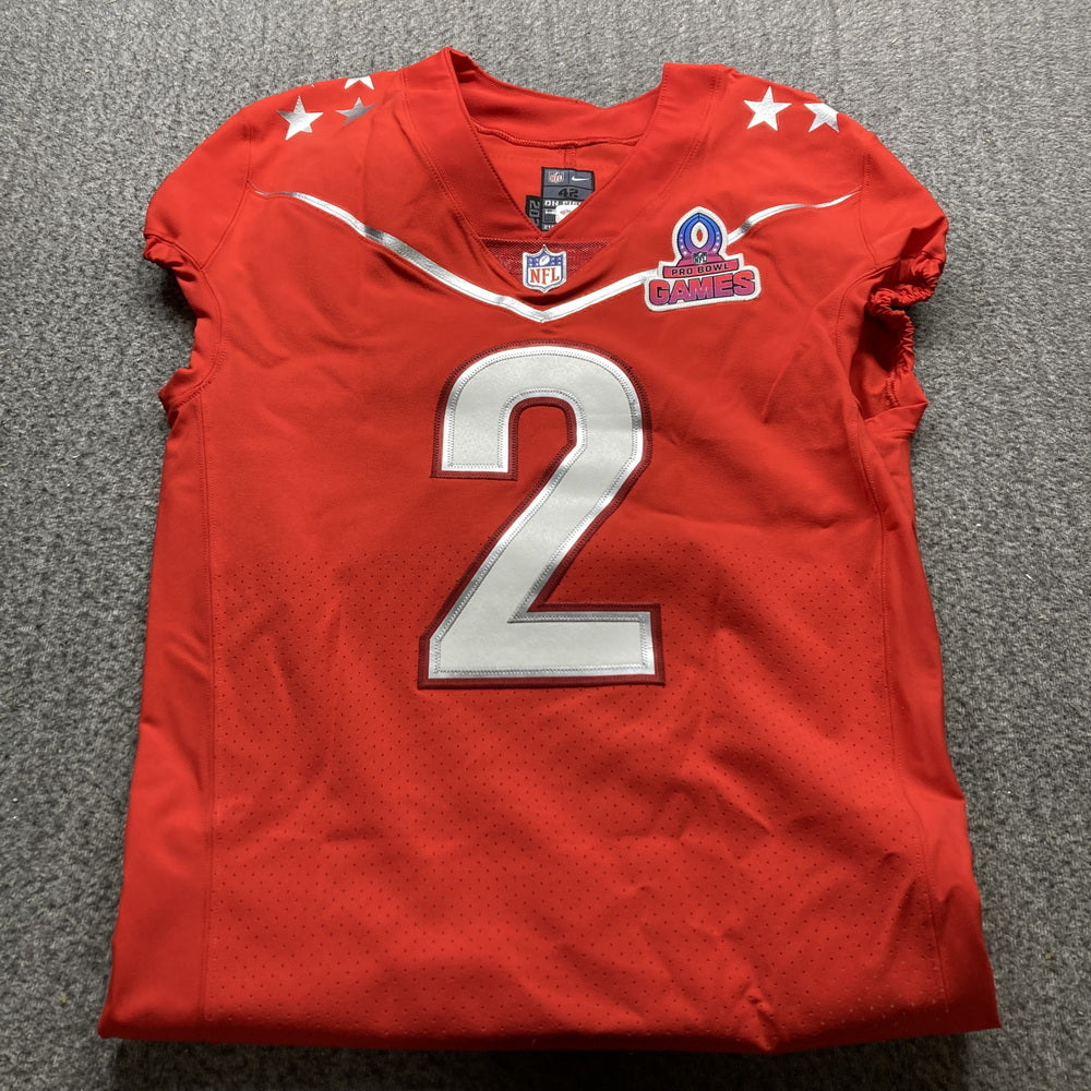 Amari Cooper Team-Issued 💪2024 Pro Bowl Games Cleveland Browns On-Field NFL Nike Jersey