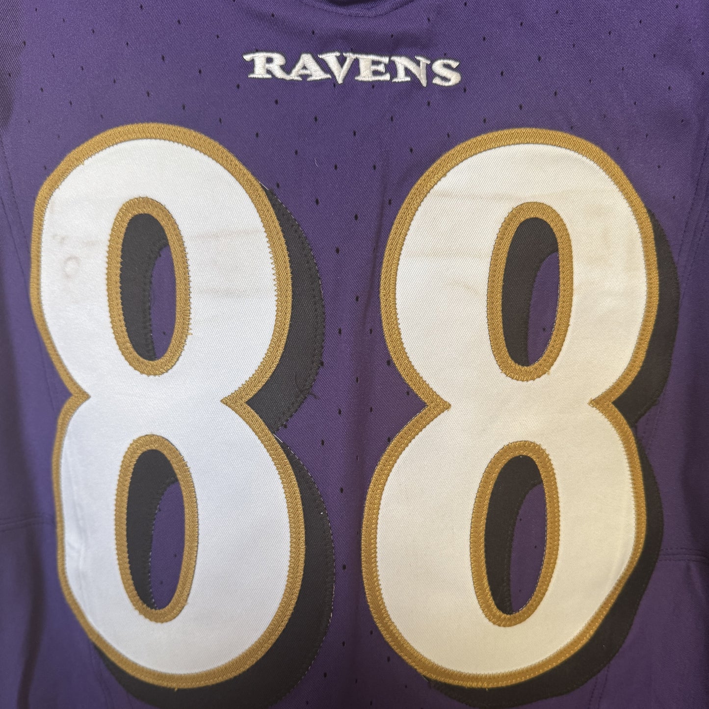 Charlie Kolar GAME-WORN💪from the 2025 season Baltimore Ravens💜Jersey Also includes COA