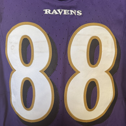 Charlie Kolar GAME-WORN💪from the 2025 season Baltimore Ravens💜Jersey Also includes COA