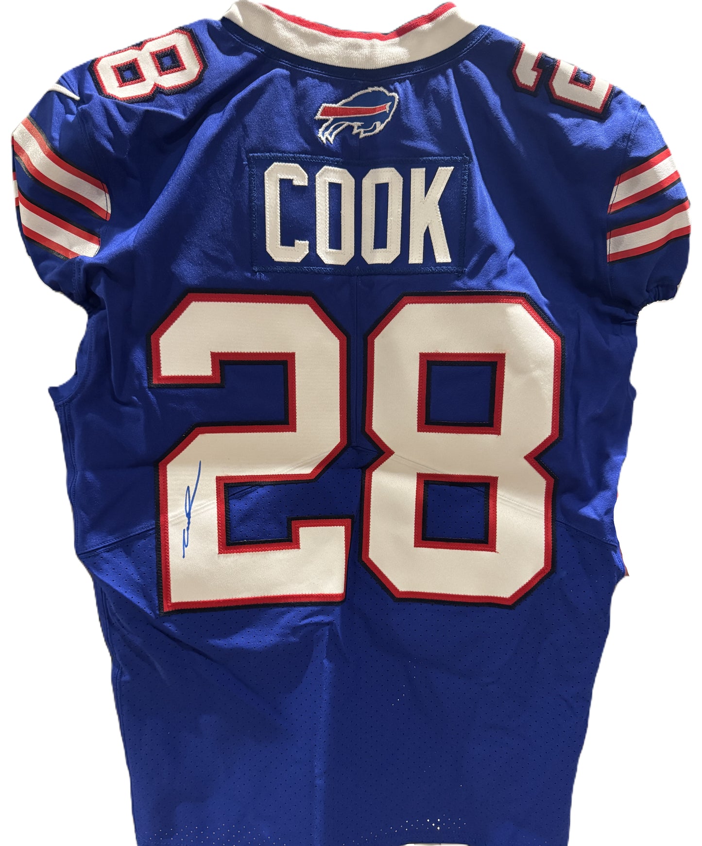 James Cook Hand Signed ✍️ AUTHENTIC 💪 Buffalo Bills On-Field NFL Jersey Inc. PSA Certification 🛡️