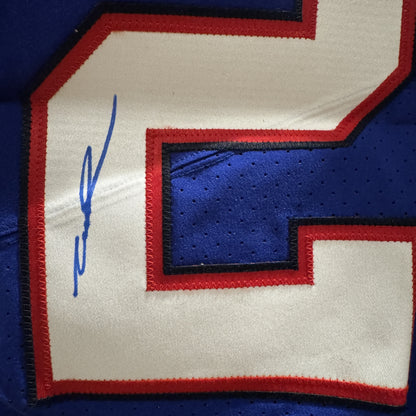 James Cook Hand Signed ✍️ AUTHENTIC 💪 Buffalo Bills On-Field NFL Jersey Inc. PSA Certification 🛡️