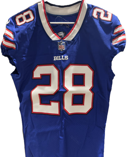 James Cook Hand Signed ✍️ AUTHENTIC 💪 Buffalo Bills On-Field NFL Jersey Inc. PSA Certification 🛡️