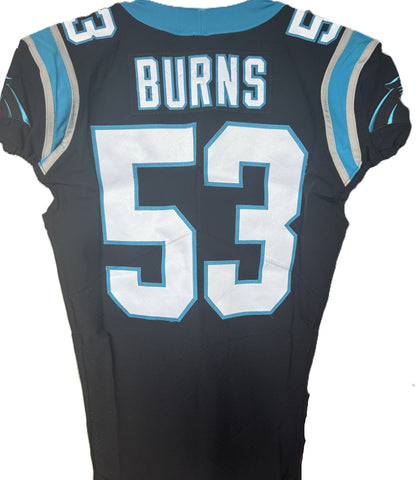 Brian Burns GAME WORN 💪 11/21/21 Carolina Panthers Nike On-Field NFL Jersey vs. Washington Commanders Also includes PSA Authenticity ✅