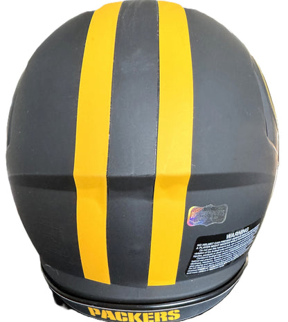 Allen Lazard Signed ✍️ Green Bay Packers Full-Size Authentic Eclipse Alternate Speed NFL Helmet 🛡️