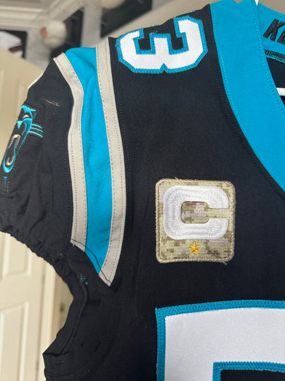 Brian Burns GAME WORN 💪 11/21/21 Carolina Panthers Nike On-Field NFL Jersey vs. Washington Commanders Also includes PSA Authenticity ✅