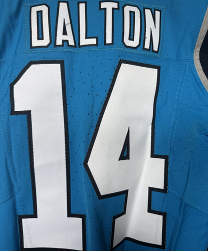 Andy Dalton GAME WORN 💪11/10/24 Carolina Panthers 🐆 Nike NFL Jersey 👕 vs Giants includes PSA Authenticity ✅